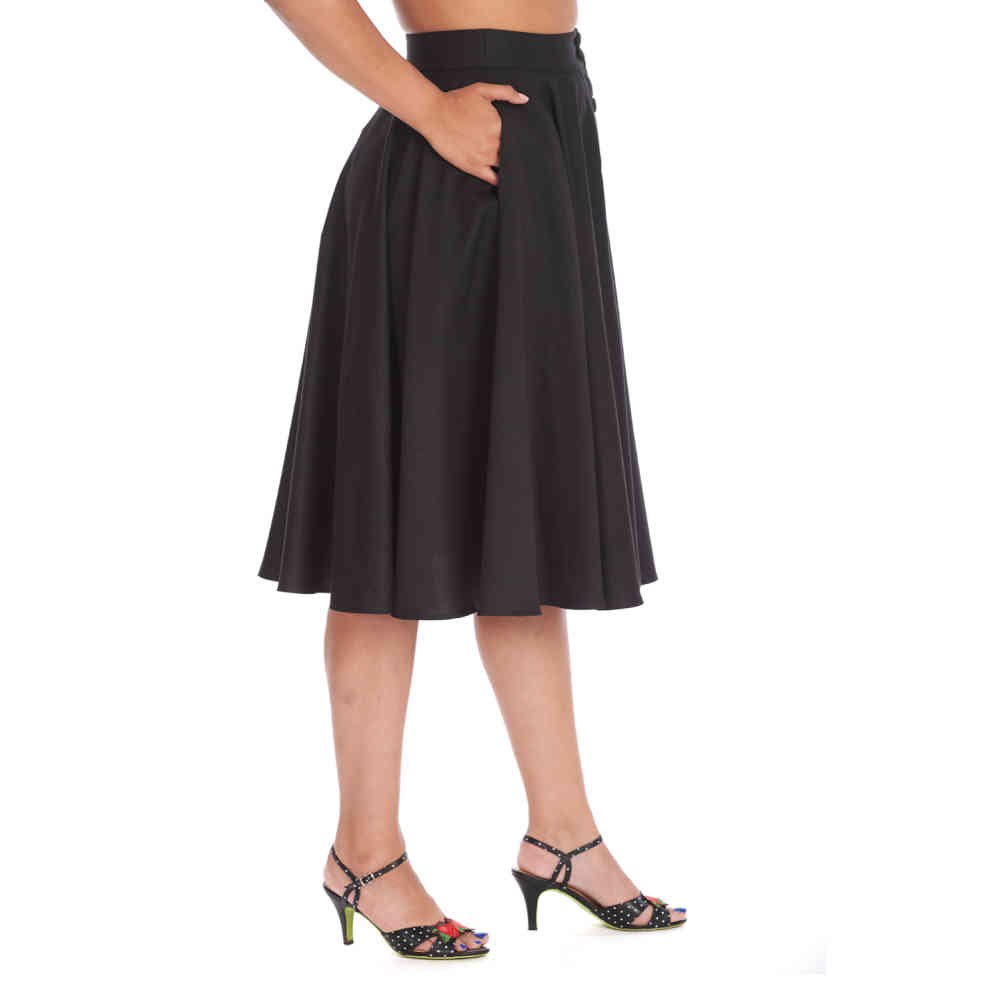 Banned - Sway Away Skirt - Black
